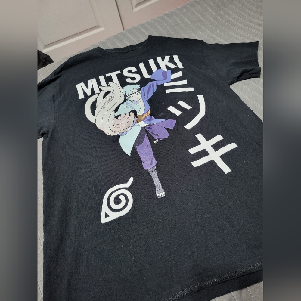 Boruto anime mitsuki hot topic mens t shirt